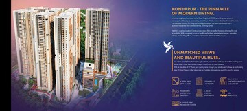 2 BHK Apartment – Exterior View View at Candeur Lakescape, Kondapur - for Sale