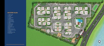 Master Plan in 3 BHK Apartment at Candeur Lakescape, Kondapur – for Sale