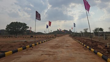  Plot – Exterior View View at Siri Mahagiri Diamond City, Yacharam - for Sale