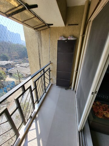 Balcony in 1 BHK Apartment at Puranik Aarambh, Ghodbunder Road – for Sale