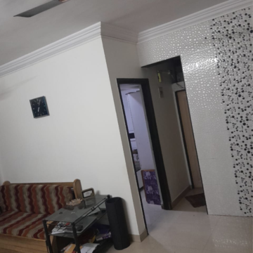 Living Room in 1 BHK Apartment at Dombivli East – for Sale