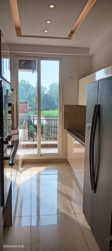 Staircase in 3 BHK Apartment at GVT Beliston Avenue, Dhakoli Village – for Sale