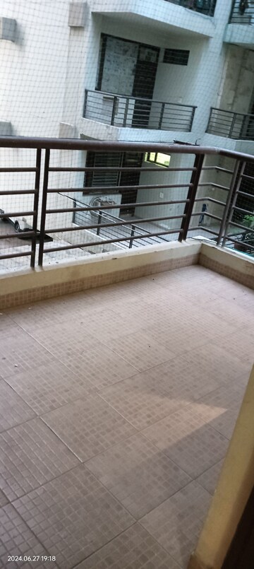 Balcony in 3 BHK Apartment at Golden Sand Apartments, Dhakoli Village – for Sale