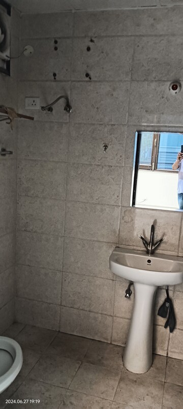 Bathroom in 3 BHK Apartment at New Generation Maple Apartments, Dhakoli Village – for Sale