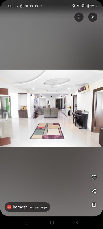 4 BHK Apartment For Rent in Trendset Jayabheri Elevate Madhapur Hyderabad  7668001