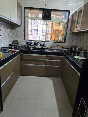 Kitchen in 2 BHK Apartment at Agarwal Heights, Virar West – for Sale