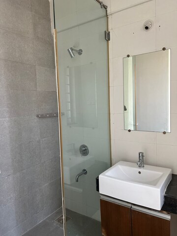 Bathroom in 1 BHK Apartment at Rdc Pinewood, Kasarvadavali – for Sale