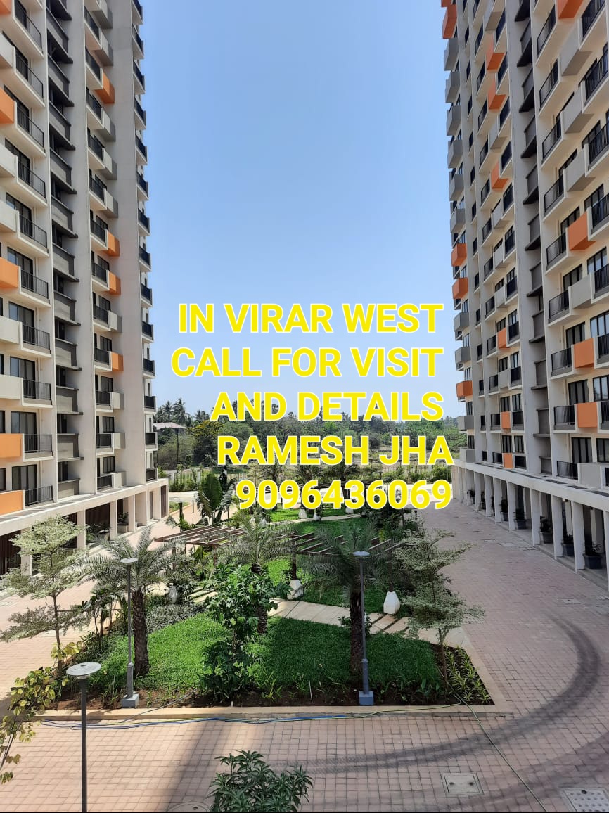 1 BHK Apartment For Rent in Shapoorji Pallonji Joyville Virar West Mumbai  7668260