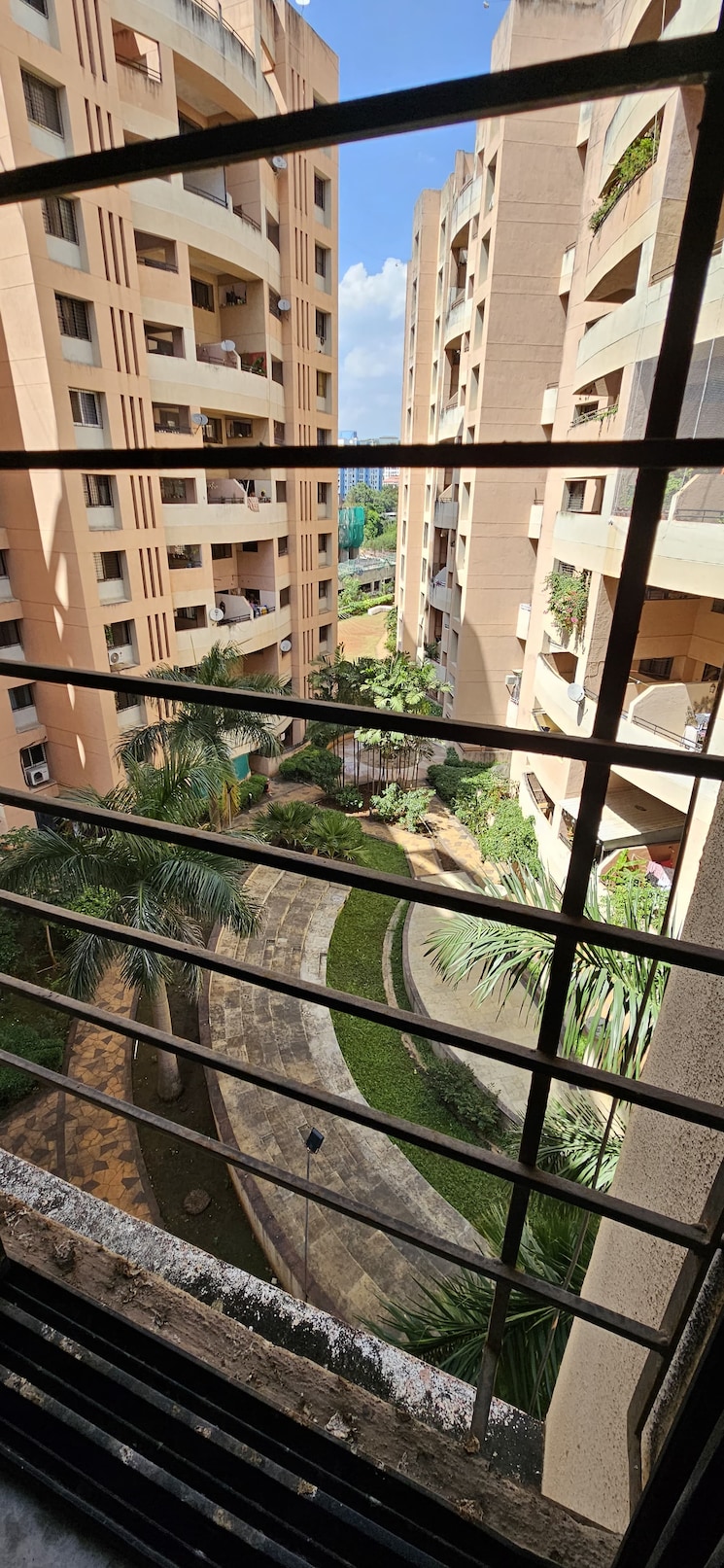 Balcony, kumar-shantiniketan-phase-1 2 Bedroom 850 Sq.Ft. Apartment In Pashan Pune 7663906