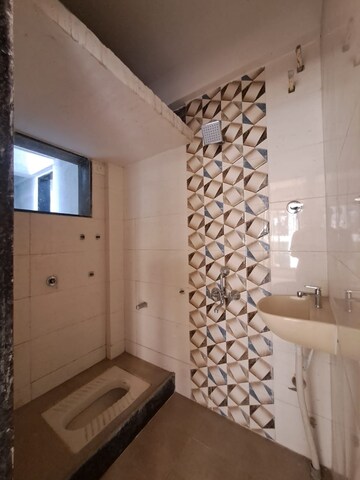 Bathroom in 1 BHK Apartment at Iskcon Residency, Ambernath East – for Sale