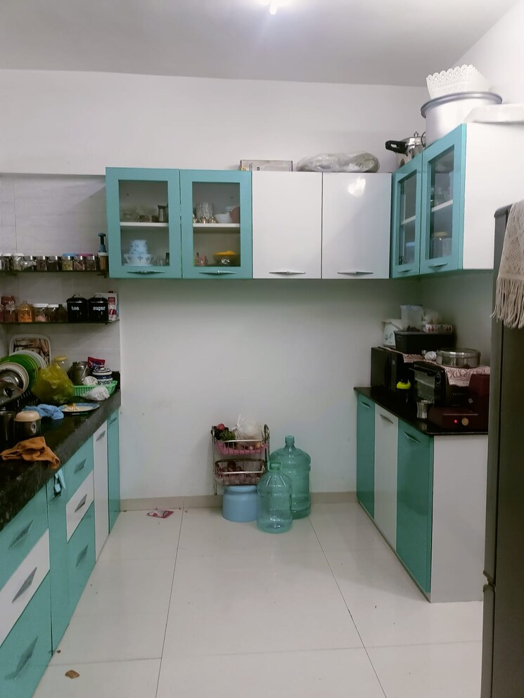 Kitchen, eisha-basilla 2 Bedroom 1200 Sq.Ft. Apartment In Kondhwa Pune 7669313
