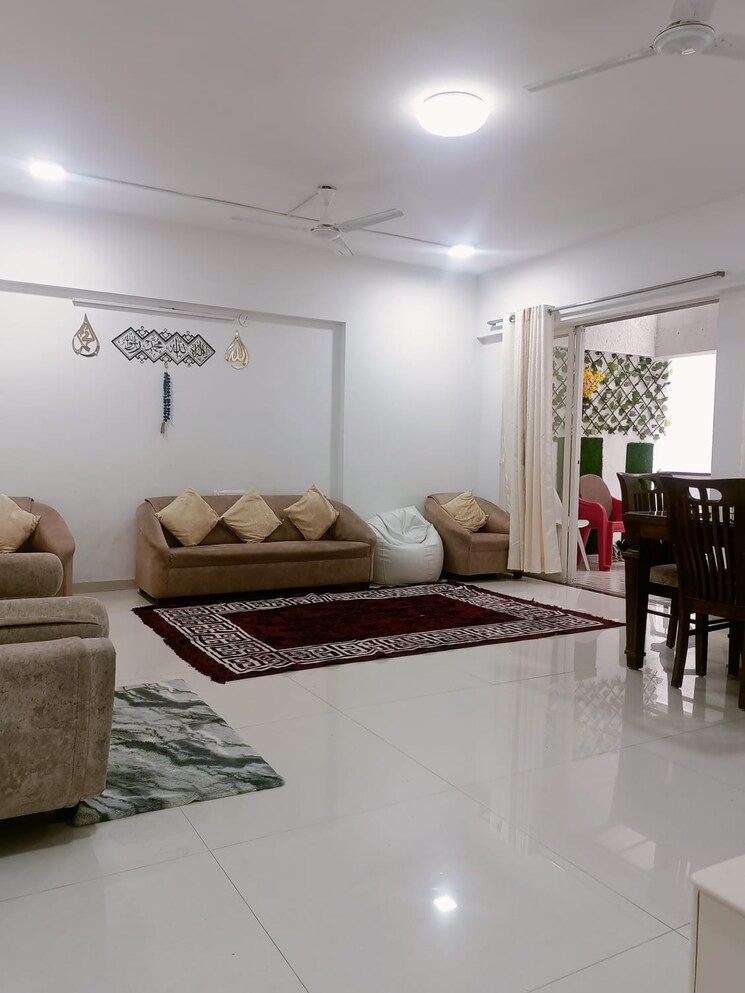 Living Room, eisha-basilla 2 Bedroom 1200 Sq.Ft. Apartment In Kondhwa Pune 7669313