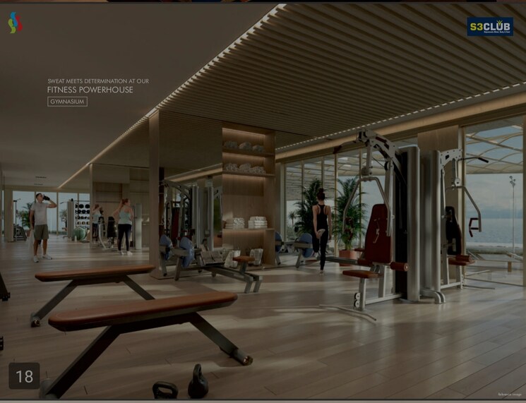 Gym, sanghvi-s3-epitome 2 Bedroom 522 Sq.Ft. Apartment In Lower Parel Mumbai 7669593