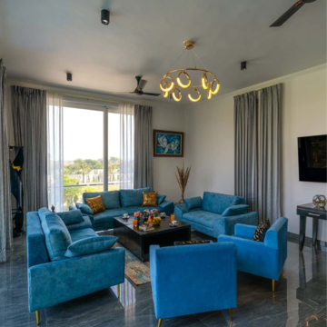 Living Room in 6 BHK Independent House at CHD Resortico, Sohna Sector 34 – for Sale