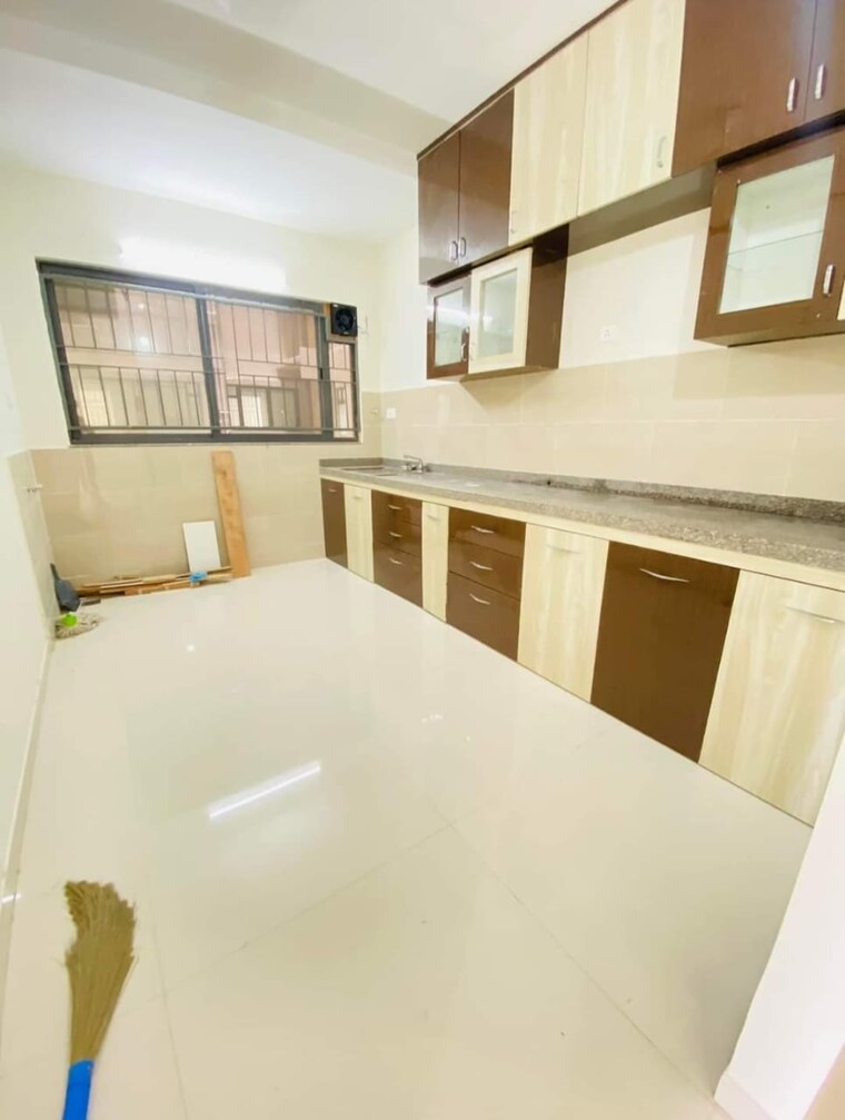 Kitchen, kumar-palmsprings 3 Bedroom 1000 Sq.Ft. Apartment In Undri Pune 7669955