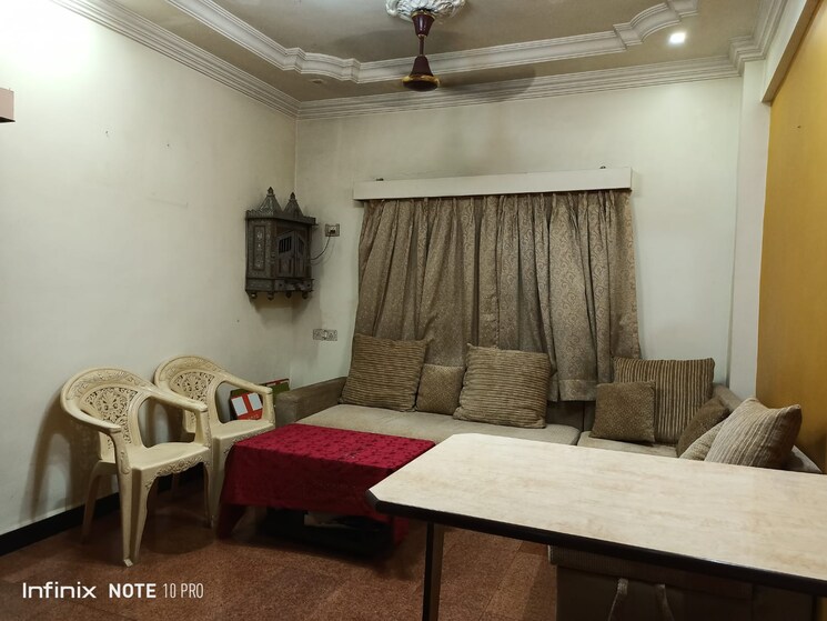 Living Room, shree-ganesha-chs 1 Bedroom 600 Sq.Ft. Apartment In Kopar Khairane Navi Mumbai 7670372