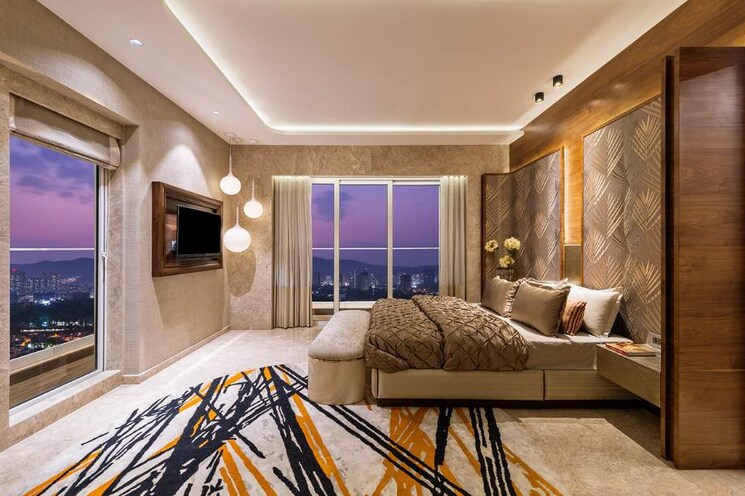 Bedroom, sheth-avalon 4 Bedroom 1624 Sq.Ft. Apartment In Laxmi Nagar Thane 7670387