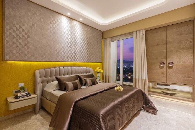 Bedroom, sheth-avalon 4 Bedroom 1624 Sq.Ft. Apartment In Laxmi Nagar Thane 7670387