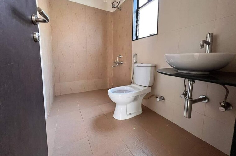 Bathroom, amit-colori 3 Bedroom 1095 Sq.Ft. Apartment In Undri Pune 7670462