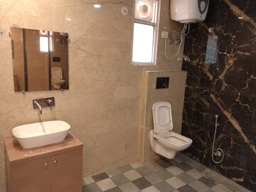 Bathroom in 3 BHK Builder Floor at Chattarpur – for Sale