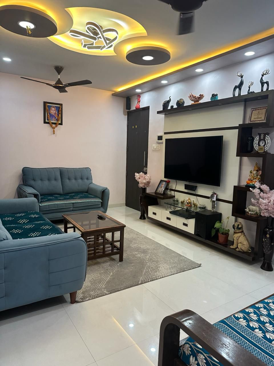 2 BHK Apartment For Rent in Regency Gardens Kharghar Sector 6 Navi Mumbai  7670564