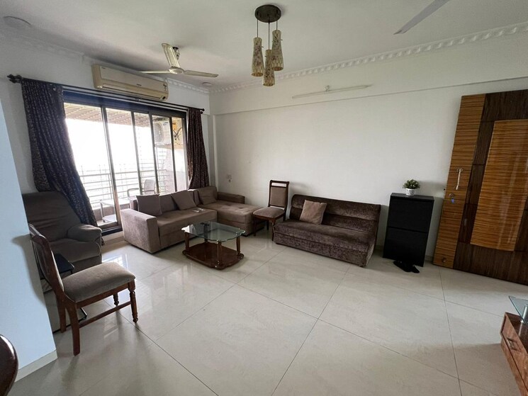 Living Room, beverly-park 2 Bedroom 1300 Sq.Ft. Builder Floor In Nerul Navi Mumbai 7670582