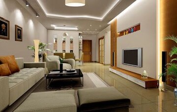 Living Room in 2 BHK Apartment at Lokhandwala Township Kandivali – for Sale
