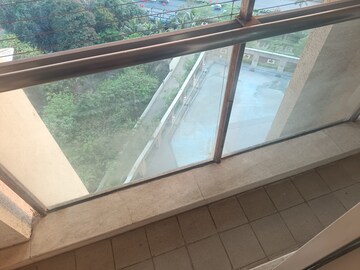 Balcony in 2 BHK Apartment at The Wadhwa Palm Beach Residency, Nerul – for Rent