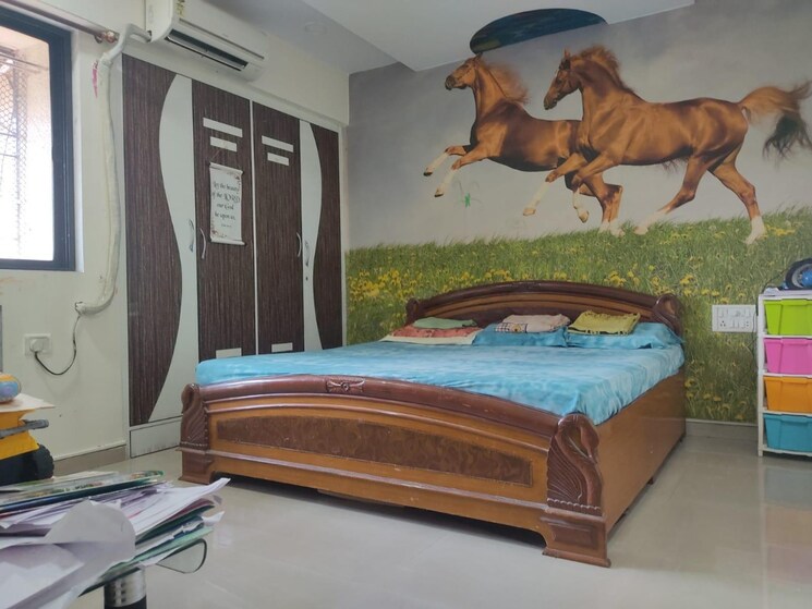 Bedroom, neelsidhi-neelkanth-valley 3 Bedroom 937 Sq.Ft. Apartment In Dhokali Thane 7671009