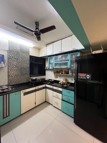 Kitchen in 3.5 BHK Apartment at Asha Krishna Enclave, Andheri East – for Sale