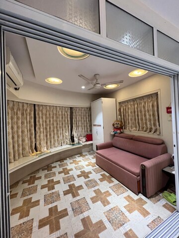 Bedroom in 3.5 BHK Apartment at Asha Krishna Enclave, Andheri East – for Sale