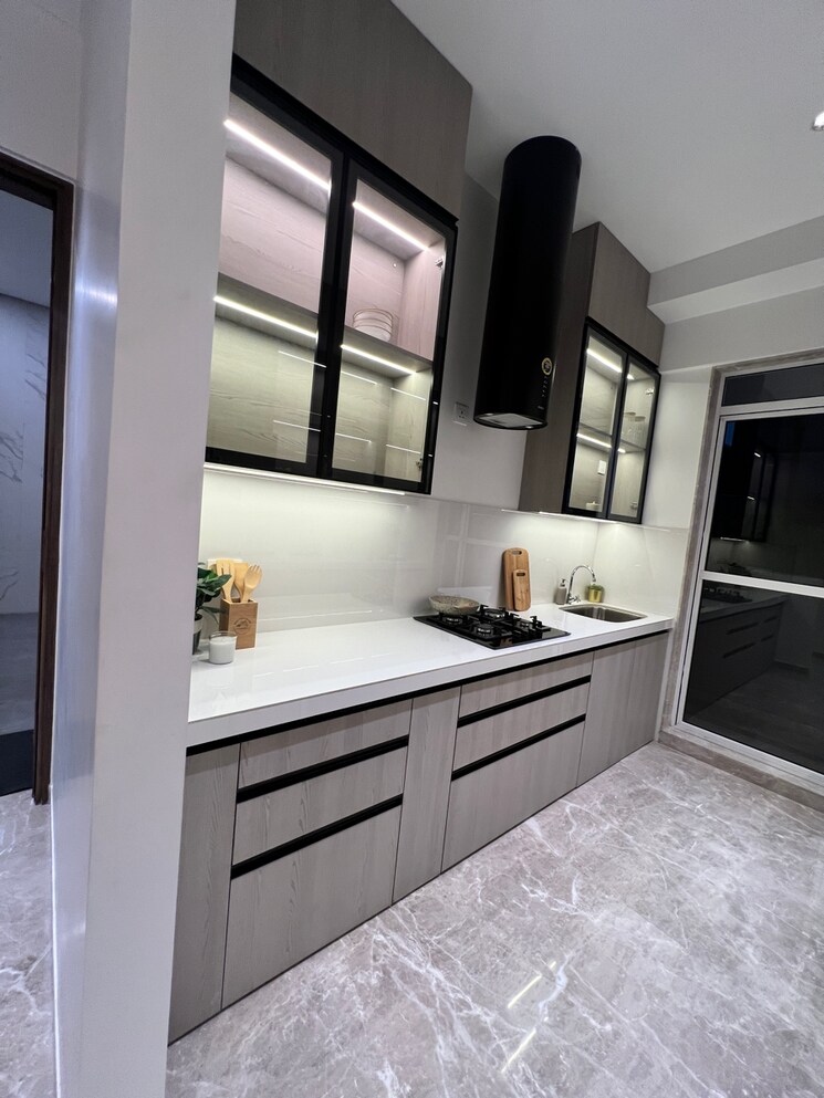 Kitchen, raheja-solaris 3 Bedroom 1250 Sq.Ft. Apartment In Nerul Sector 1 Navi Mumbai 7671256