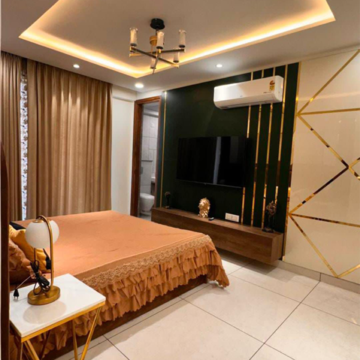 Living Room in 3 BHK Apartment at The Suman Marvelous, Vip Road – for Sale