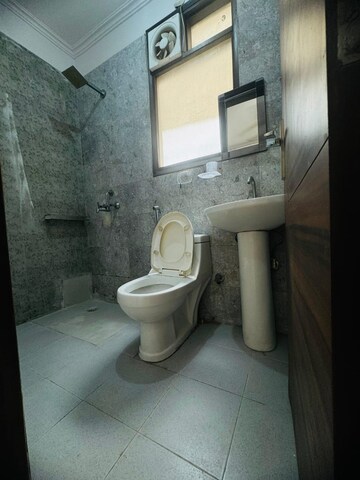 Bathroom in 3 BHK Builder Floor at Chattarpur – for Sale