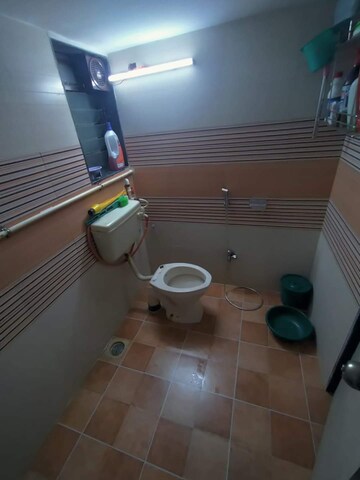Bathroom in 2 BHK Apartment at Kauls Heritage City Apartment, Vasai West – for Sale