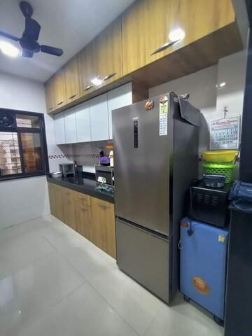 Kitchen in 2 BHK Apartment at Kauls Heritage City Apartment, Vasai West – for Sale