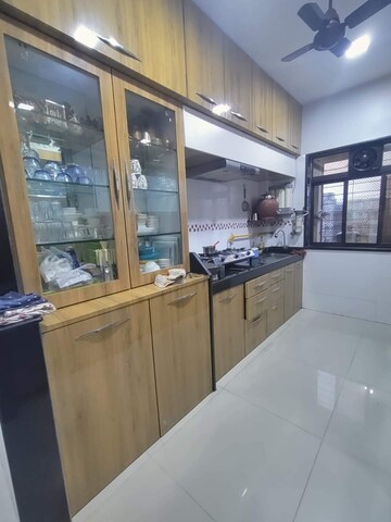 Kitchen in 2 BHK Apartment at Kauls Heritage City Apartment, Vasai West – for Sale