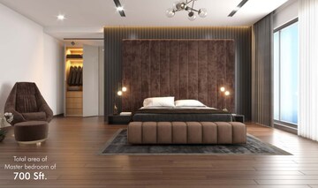 Living Room in 4 BHK Apartment at Sri Fortune Sonthalia Sky Villas, Kokapet – for Sale