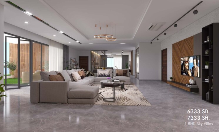  Parking, sri-fortune-sonthalia-sky-villas 4 Bedroom 7333 Sq.Ft. Apartment In Kokapet Hyderabad 7671624