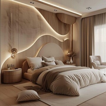Living Room in 4 BHK Apartment at K Raheja Maestro, Juhu – for Sale