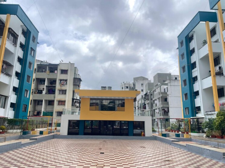 Exterior View, borate-jijai-nagari 2 Bedroom 851 Sq.Ft. Apartment In Kothrud Pune 7671947