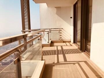 Balcony in 4 BHK Apartment at M3M Golf Estate, Sector 65 – for Rent