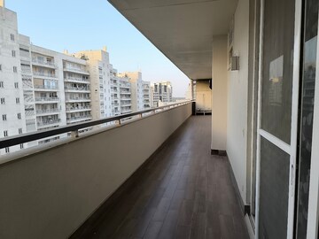 Balcony in 5 BHK Apartment at Salcon The Verandas, Sector 54 – for Rent