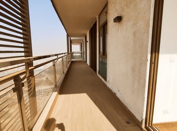 Balcony in 4 BHK Apartment at M3M Golf Estate, Sector 65 – for Rent