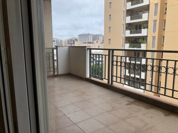 Balcony in 5 BHK Apartment at Emaar The Palm Springs, Sector 54 – for Rent