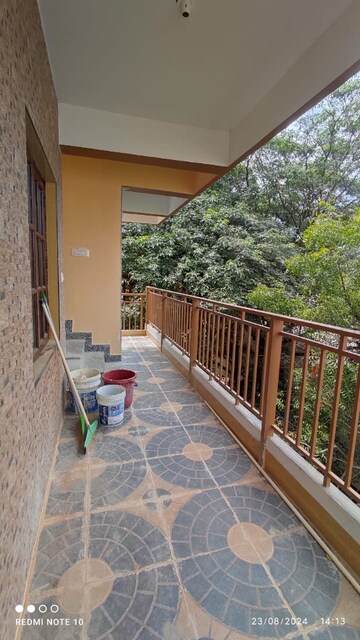 Balcony in 2 BHK Apartment at Murugesh Palya – for Rent
