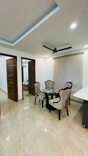 Living Room in 3 BHK Apartment at Green Valley Heights, Dhakoli Village – for Sale