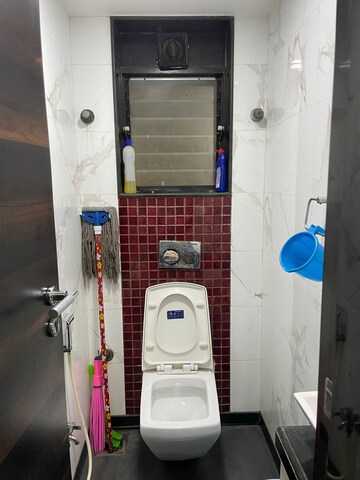 Bathroom in  Office Space at Ijmima Complex, Malad West – for Rent