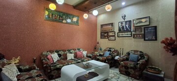 Living Room in 3 BHK Apartment at Green Valley Heights, Dhakoli Village – for Sale