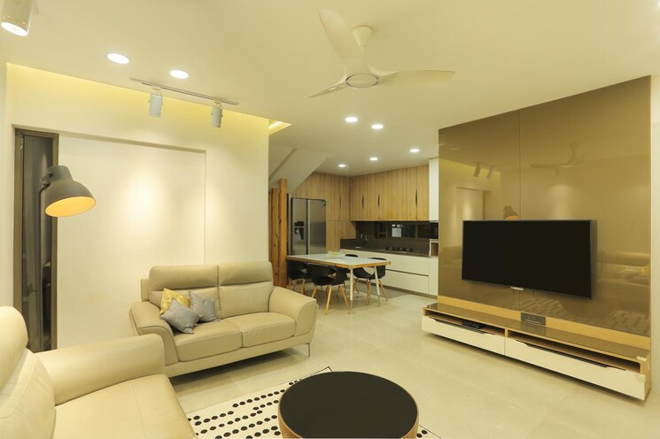 Living Room, rohan-leher-ii 3 Bedroom 1245 Sq.Ft. Apartment In Baner Pune 7674160